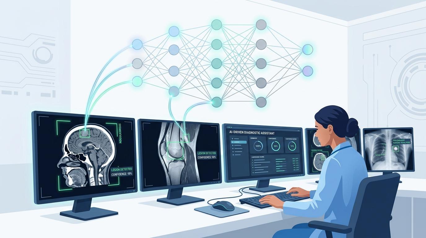 The Transformative Power of AI in Radiology Revolutionizing Diagnosis and Treatment - Created by PostDICOM